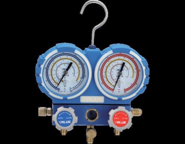MANOMETRE 2 VOIES EN COFFRET    TF-VMG2-R600B TEDDINGTON-FRANCE  [TF-VMG2-R600B]