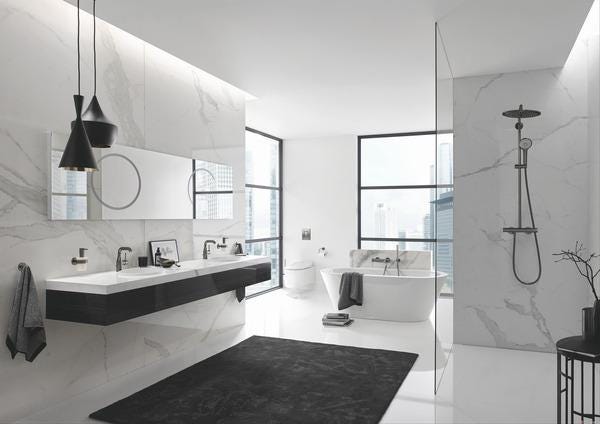 EUPHORIA 310 - Colonne de douche mitigeur thermostatique apparent