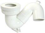RACCORD POUR WC EN PVC - Siphon pour siège à la turque