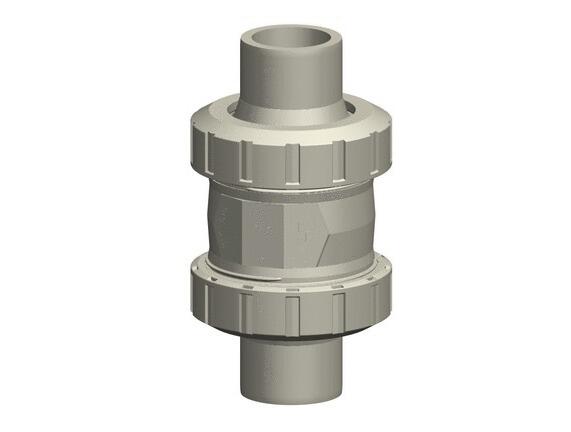 SOUPAPE DE RETENUE - Clapet à cône type 561 - PP-H a/bouts mâles p/soudage dans l'emboîture, métrique