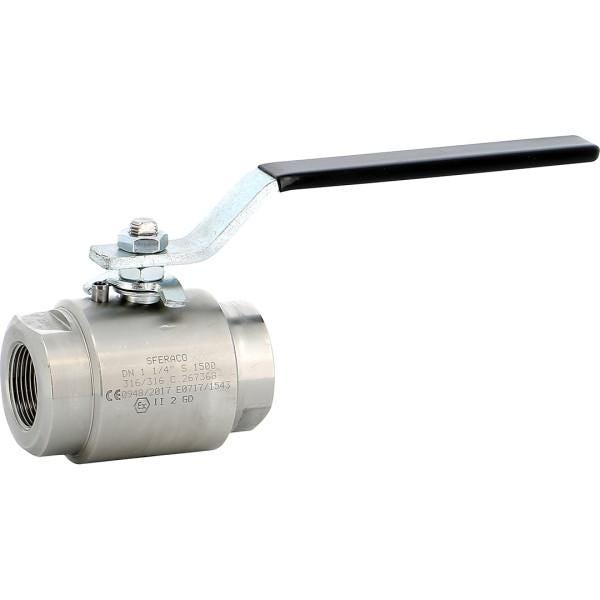 VANNE SPHERE FF BSP INOX 1500LBS DN15  735004 SFERACO  [735004] 