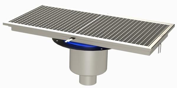 CANIVEAU TELES 400X800 INOX SORT VER  RVIT4.8 LIMATEC  [RVIT4.8]