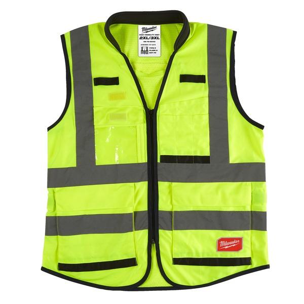 GILET PREMIUM HTE VISIB.JAUNE XXL  4932471897 TECHTRONIC INDUSTRIES FRANCE  [4932471897]