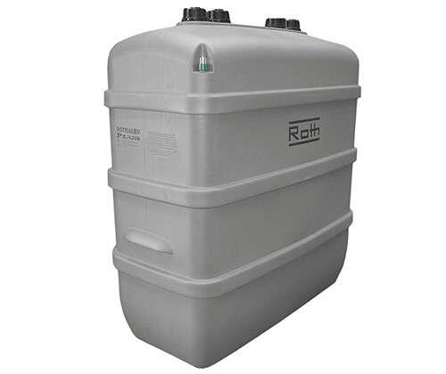RESERVOIR FIOUL ROTHALEN PLUS AVEC CUVETTE DE RETENTION PE INTEGREE - Rothalen