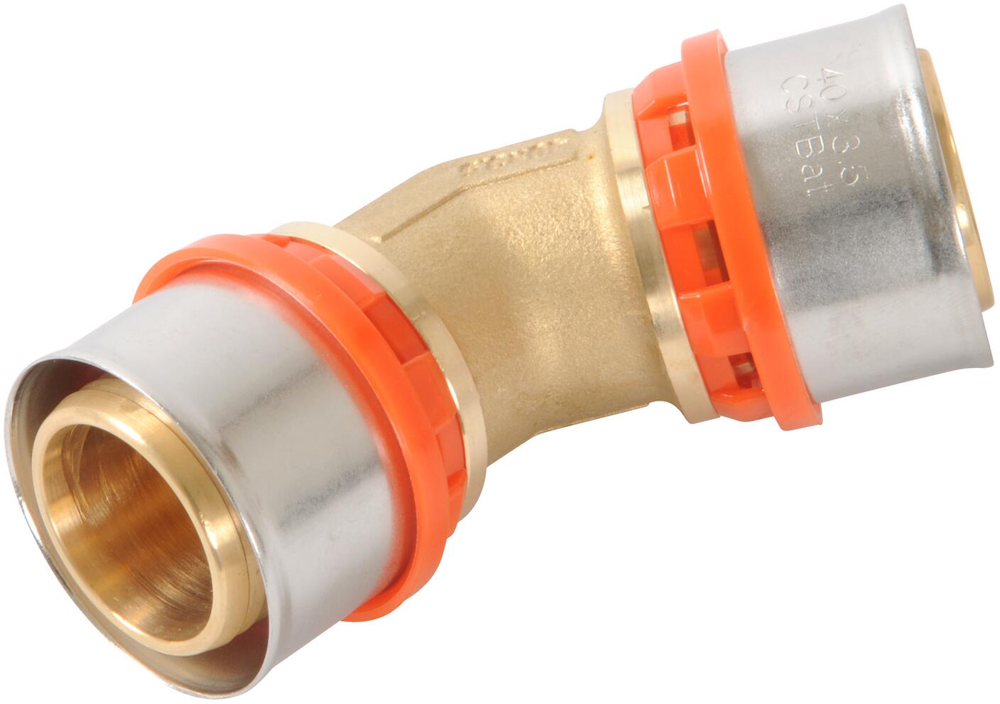 COUDE MULTICOUCHE FLUXO® - FF - 45°