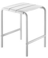 TABOURET DCH                 ALU. BLC  510418