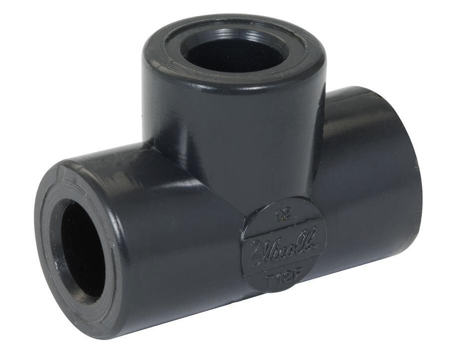 TE A COLLER PVC - FFF - 90° - Egal