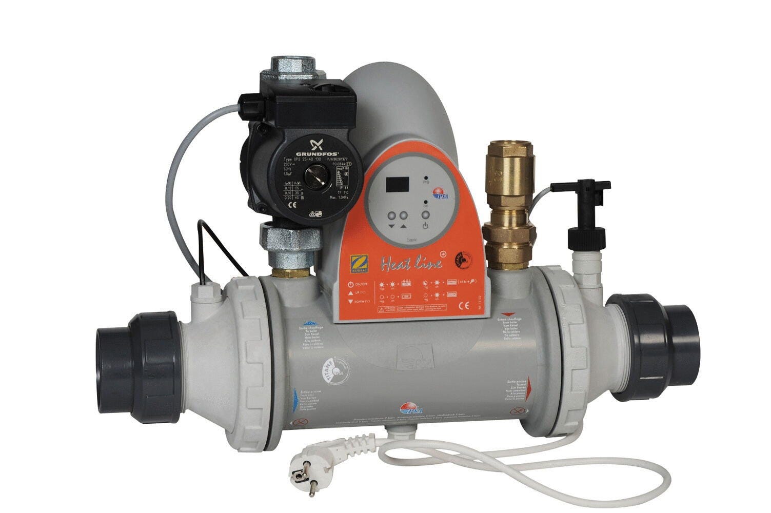 ECHANGEUR DE CHALEUR - HEAT LINE complet