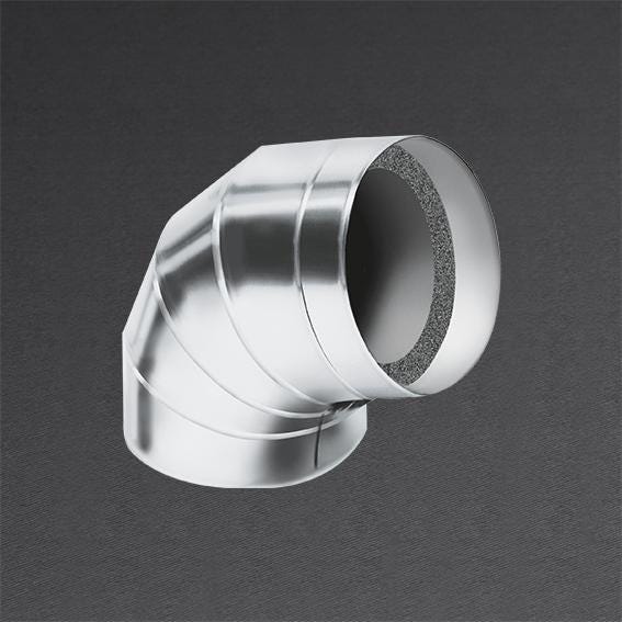 COUDE AL CLAD EP.25MM D89           CLC25X089