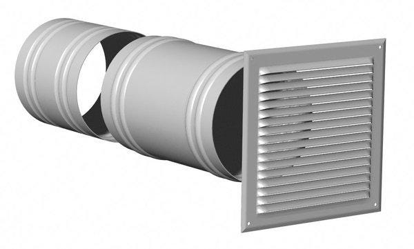 GRILLE FACADE ALU MANCH.TELESC.D400MM  875313