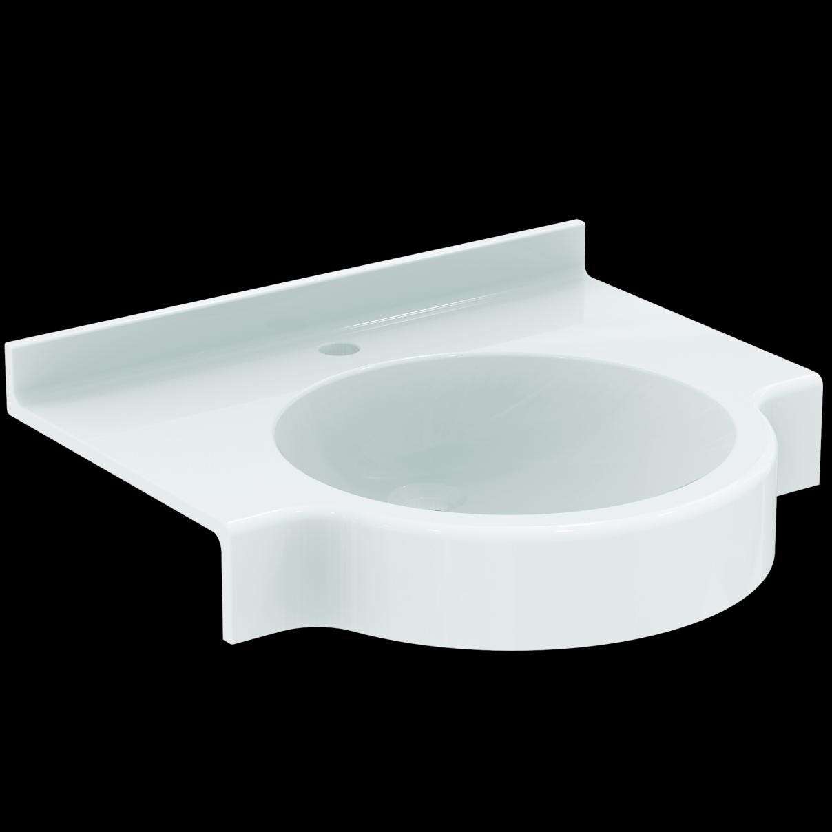 LAVABO PLAN/VASQ ROND MATURA 60X35    P093901 IDEAL STANDARD FRANCE  [P093901] 