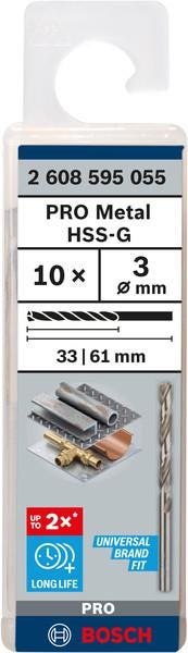 FORET HSS 3.0X61                   2608595055 BOSCH ELECTROPORTATIF  [2608595055]