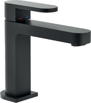 MITIGEUR LAV PRENIUM   VELV/BLACK UP94118/3BM NOBILI RUBINETTERIE  [UP94118/3BM]