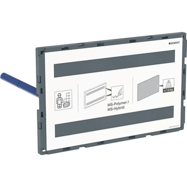 PLAQUE FERMETURE GEBERIT OMEGA   115.087.00.1