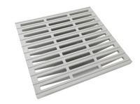 GRILLE DE SOL SS CADRE 40X40 GRIS CL.    GR40 NICOLL  [GR40]