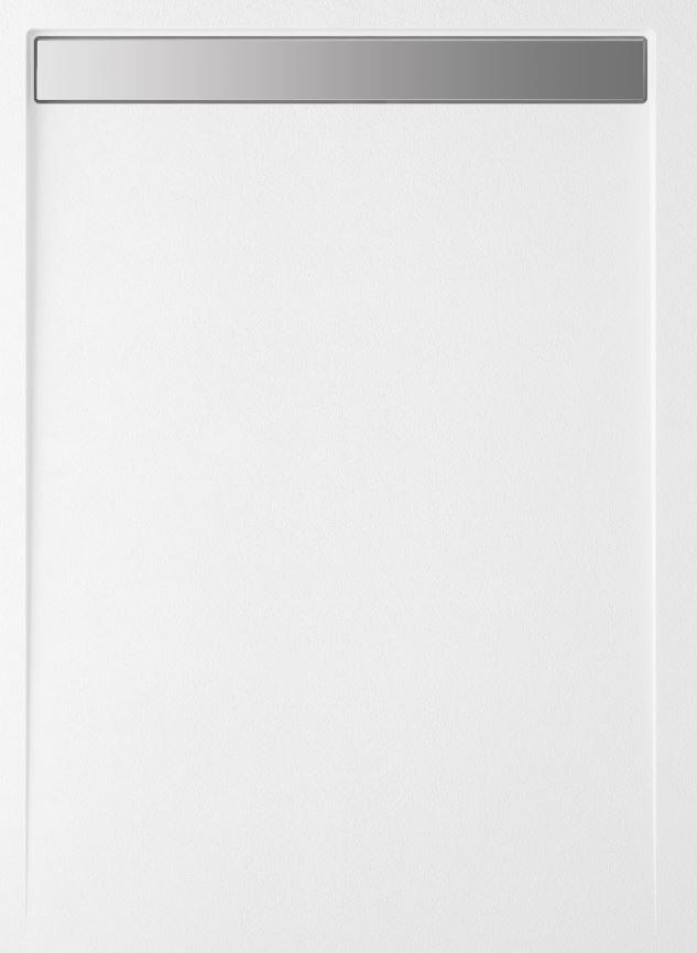 LINE X KROMAT® - Receveur extraplat, à poser ou à encastrer, synthèse