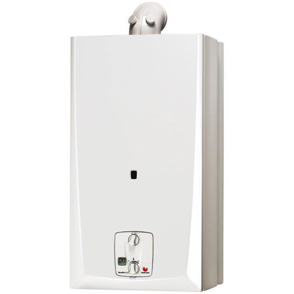 CHAUFFE-BAINS OPALIA PLUS - Gaz Nat - sans veilleuse - allumage électronique - Micro-accumulation