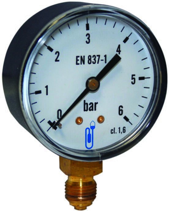 MANOMETRE - 116 - Chauffage - Boîtier ABS sec