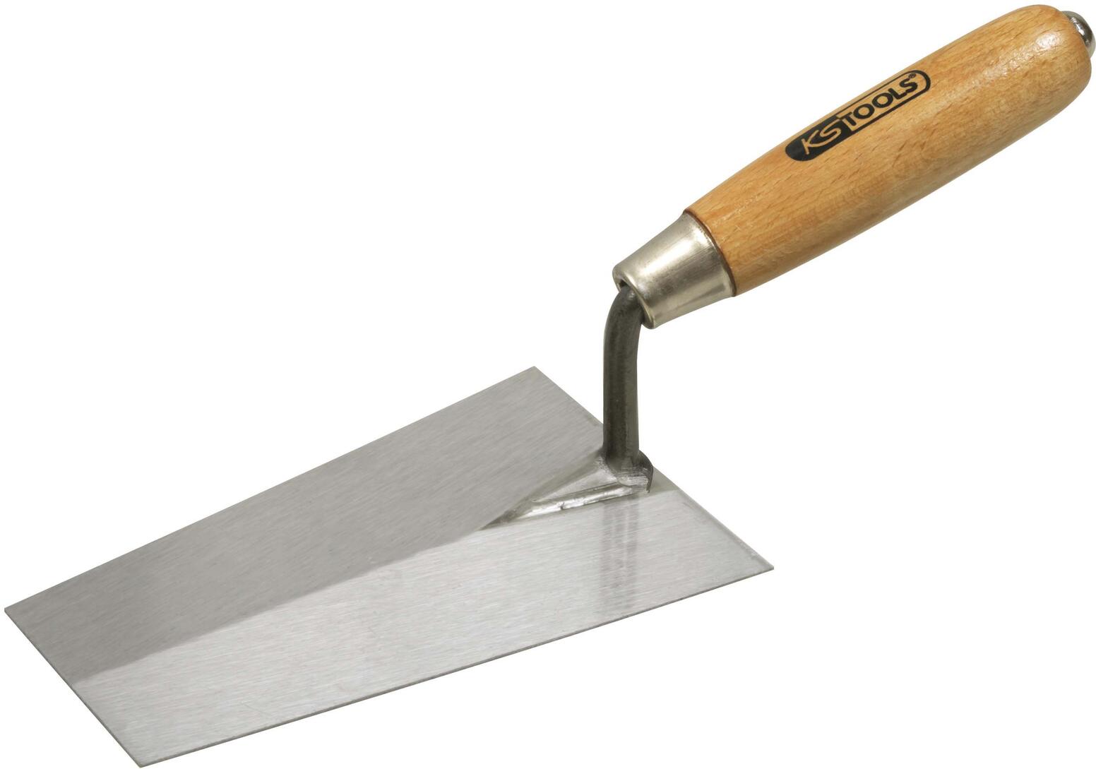 MAÇONNERIE - Truelle italienne carrée - Lame acier trempé