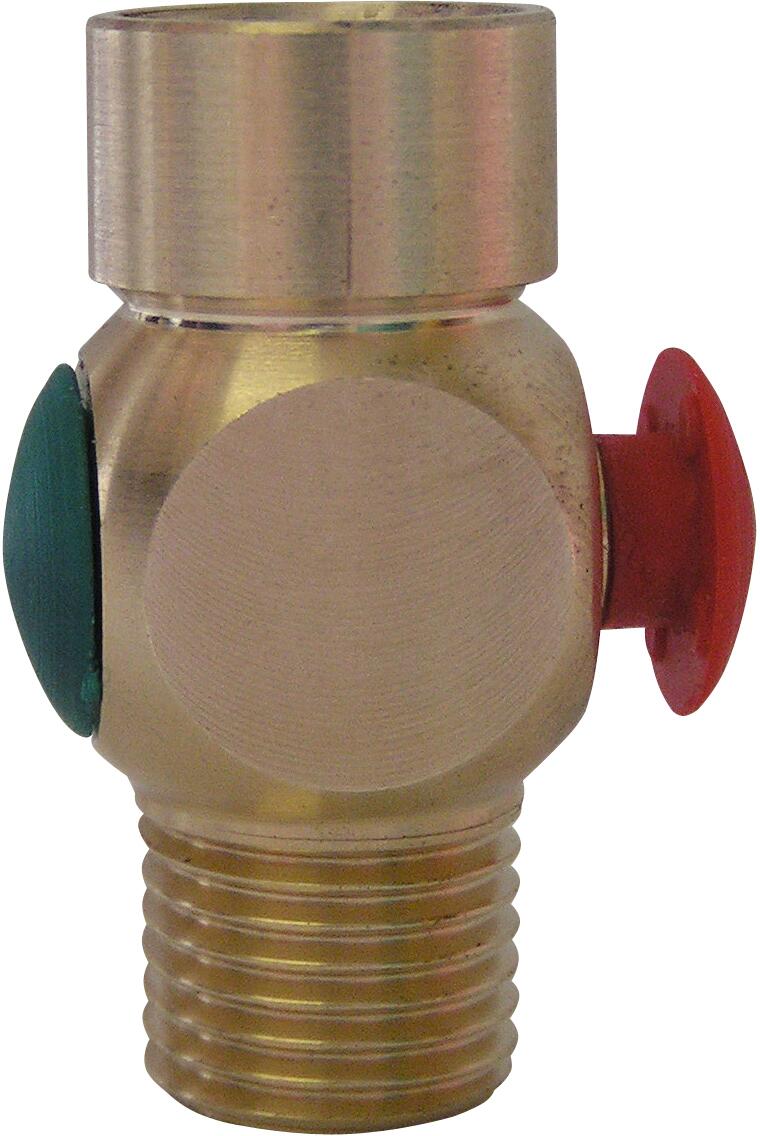 ACCESSOIRES DE MANOMETRES - MF - Robinet d'isolement avec orifice de décompression et grille de filtration