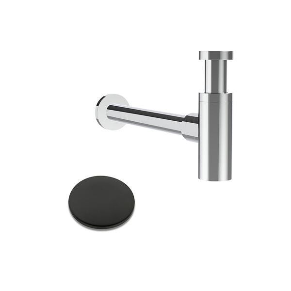 SIPHON DE LAVABO LAITON BLACK MAT     AC39013 ONDYNA  [AC39013]