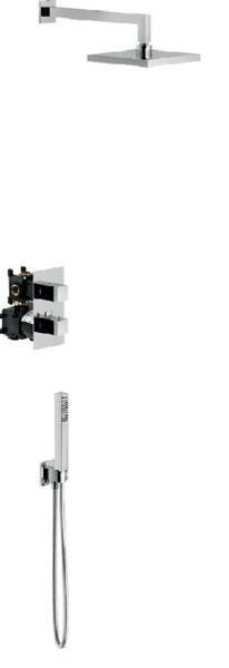 SET DE DOUCHE - Mitigeur douche thermostatique à encastrer 2 sorties