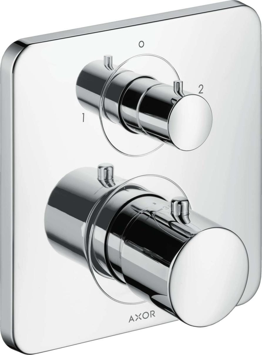 AXOR CITTERIO M - Set de finition pour mitigeur thermostatique encastré