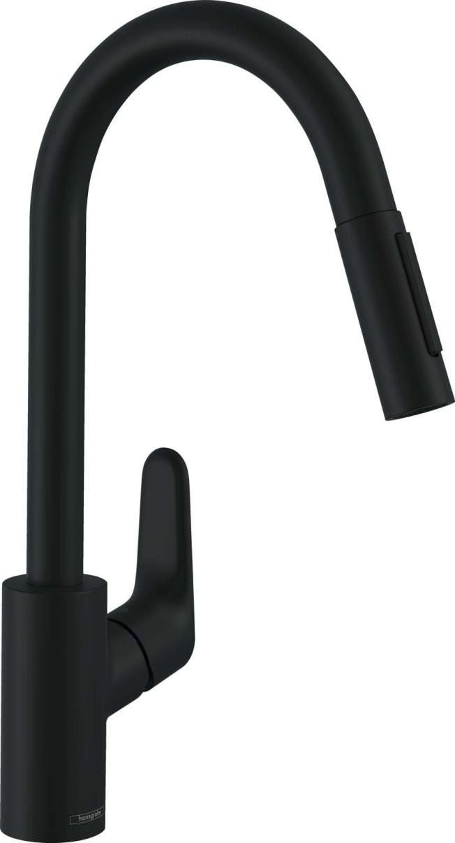 MITIGEUR DE CUIS. 240 FOCUS M41 NOIR 31815670 HANSGROHE  [31815670] 