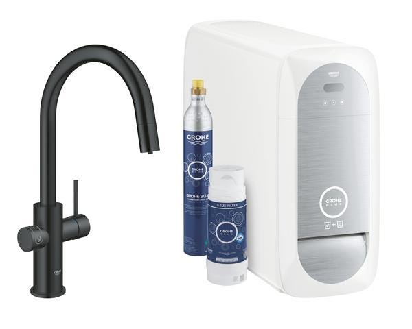 MITIGEUR EV. KIT BEC C  VELVET BLACK 31541KS0 GROHE  [31541KS0]