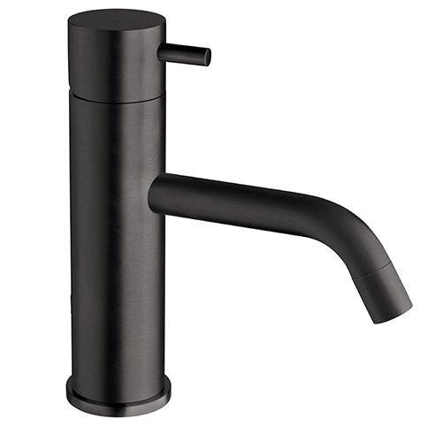 MITIGEUR LAVABO TRIVERDE CHROME NOIR BROSSE A ONDYNA  [TV22075]