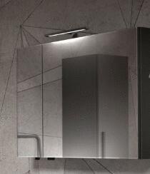 EXCLUSIVITES RICHARDSON PAR GBGROUP - Armoire toilette, portes miroir asymétriques