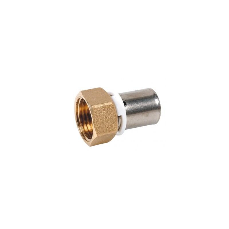 RACCORD  SERTIPRESS - TYPE RADIAL - Ecrou tournant