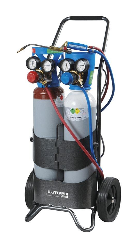 EQUIPEMENT DE SOUDAGE FLAMME - Chariot pour bouteilles autogènes
