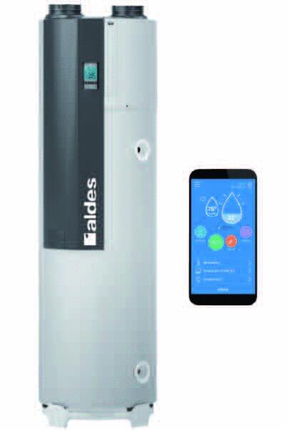 T.FLOW HYGRO+ - Chauffe-eau thermodynamique sur air extrait - VMC - Maison individuelle