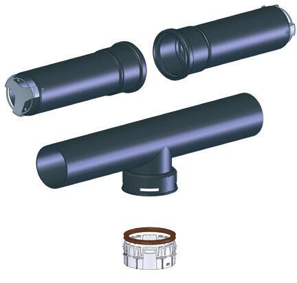 CONDUIT CONDENSATION VENTOUSE - Système EcoNext pour PPs Flexible Ø 80 mm