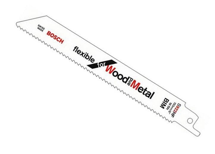 LAME SCIE SABRE - Flexible for Wood and Metal - Résistante à la rupture