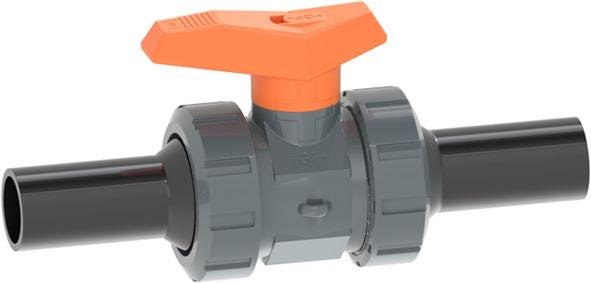 ROBINET BIL.542 PVC-U/FKM/PTFE 40   161542835 FISCHER GEORG  [161542835]