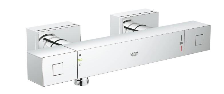GROHTHERM CUBE - Mitigeur douche thermostatique mural