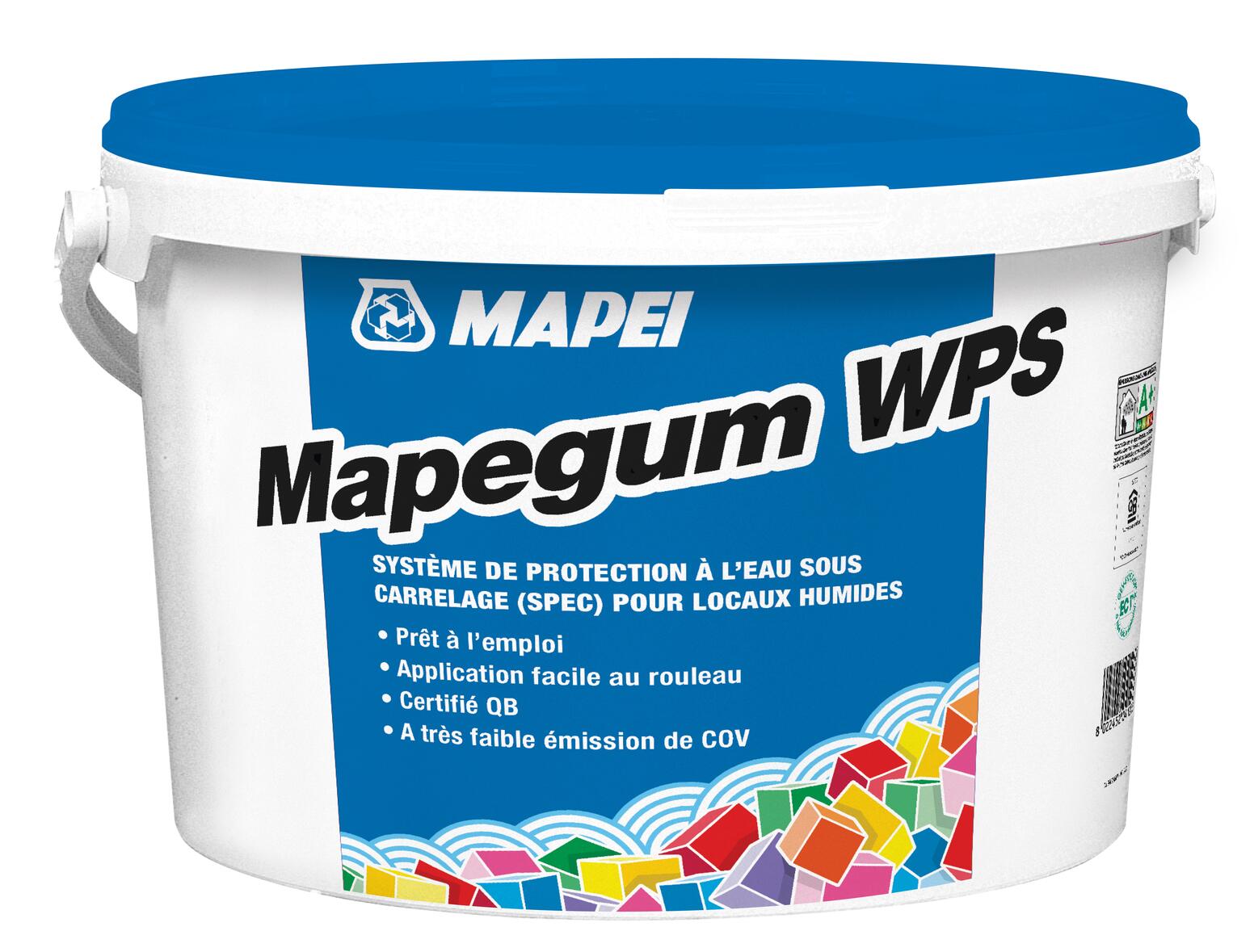 MAPEGUM WPS - Système de protection à l'eau sous carrelage SPEC des locaux humides