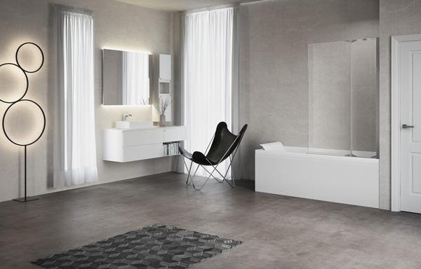 PARE BAIGN.KRADRA3V 100X150 V.TR KUAD3V100-1K NOVELLINI FRANCE