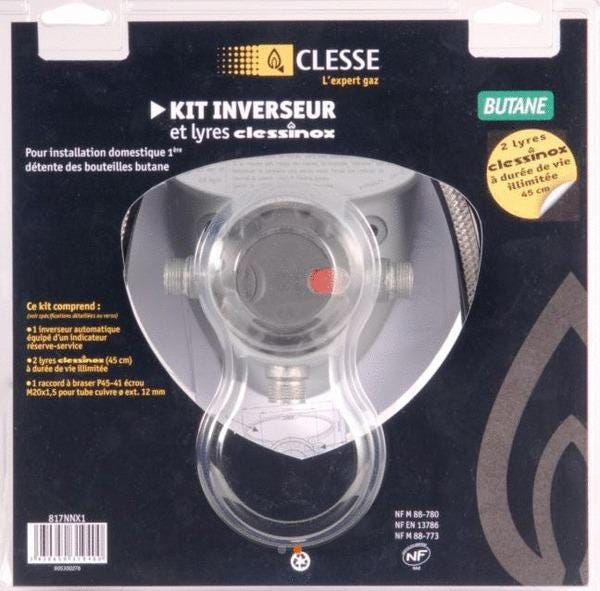 KIT INVERSEUR DETENDEUR GAZ BUTANE - KIT-175 B