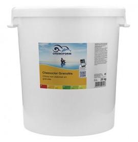 CHLORE NON STABILISE GRANUL-SEAU 25KG- HYPO25 DEL  [HYPO25]