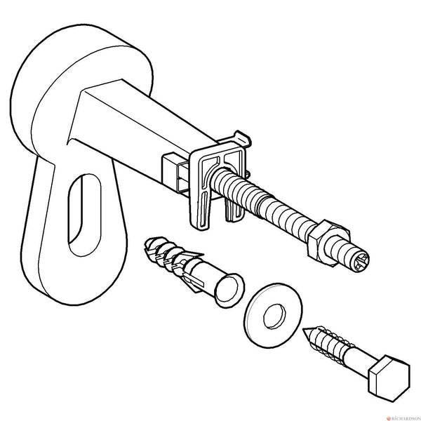 ACCESSOIRES - Equerre bâti-support