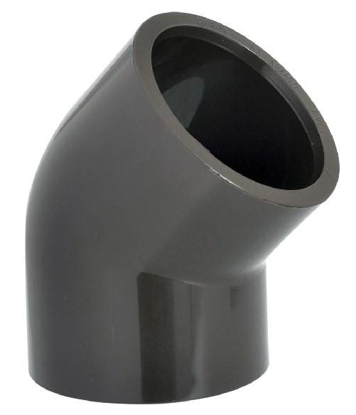 COUDE A COLLER HTA - FF - 45°