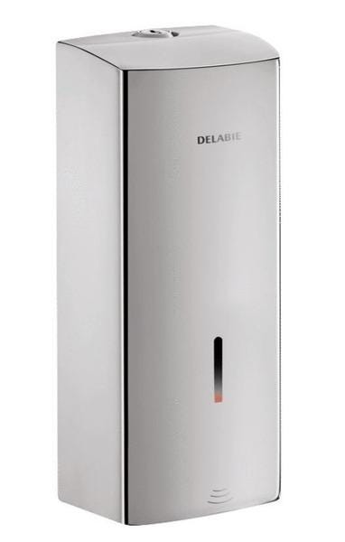 DISTRIBUTEUR DE SAVON MURAL ELECTRONIQUE - Modèle antivandalisme avec serrure et clé standard DELABIE