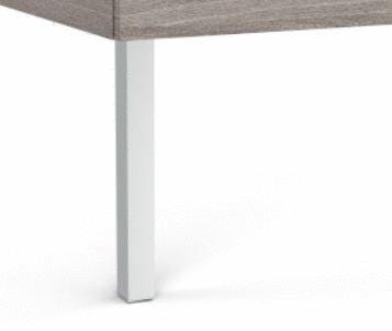 SET 2 PIEDS THE GAP 33,5CM ALU     A816826339 ROCA SANITAIRE  [A816826339] 