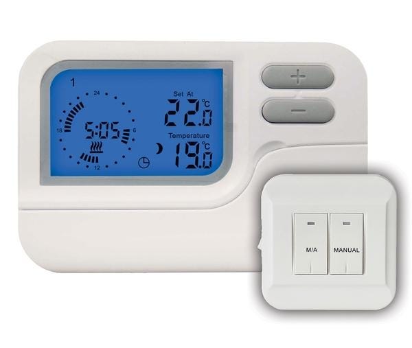 THERMOSTAT AMB.PROG.HEBDO.RAD.F FCBM AMB05004 CBM LE HAILLAN
