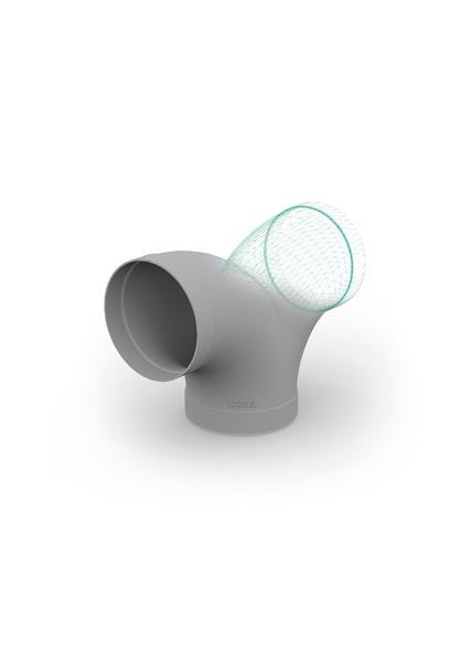 CULOTTE DBLE 90 PVC M1 GR VENTILATION 3000602 HOKA  [10015887]