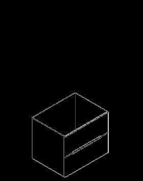 CAISSON MEUB/VASQ. BENTO 60X41 2TR    1791011 DECOTEC  [1791011] 