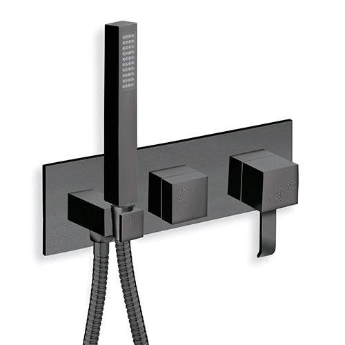 MITIGEUR DCH ENC+DCHT 2S QUADRI BLACK QM60213 ONDYNA  [QM60213] 